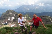 Pizzo Pradella (2626 m) con tanti bei fiori, salito da Valgoglio il 9 luglio 2016 - FOTOGALLERY